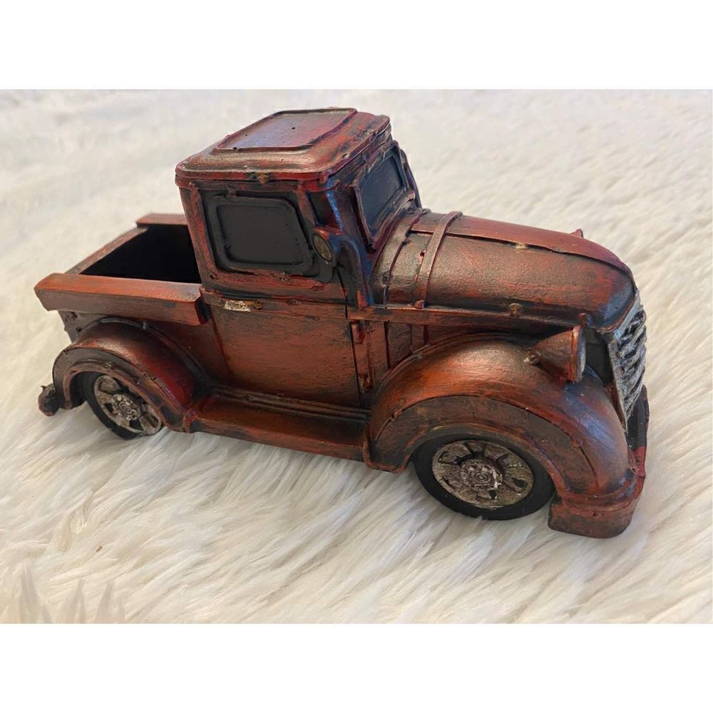 šHPšNWTāRainbowĀ Inc.āVintageāLookingāRed/BlackāHomeāDecorāTruck - Picture 5 of 11